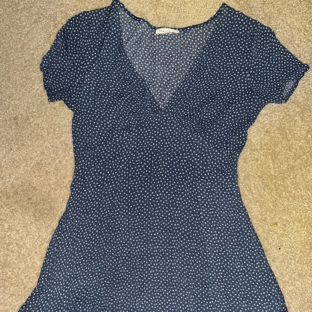 la hearts floral dress